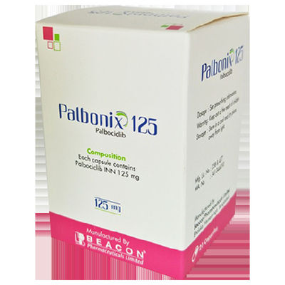 Incepta、Beacon、DIL、Tlph、Everest、Pfizer Palbociclib  PD-0332991 Palbocent  125mg*21 tablets Breast cancerfor stage 1 2 3 cancer