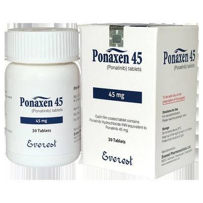 comprare 45 mg Ponatinib 30 Capsule Leucemia mieloide Trattamento del cancro online manufacture
