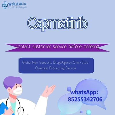 150 mg 200 mg Capmatinib INC280 Tabrecta 56 compresse Meta MET