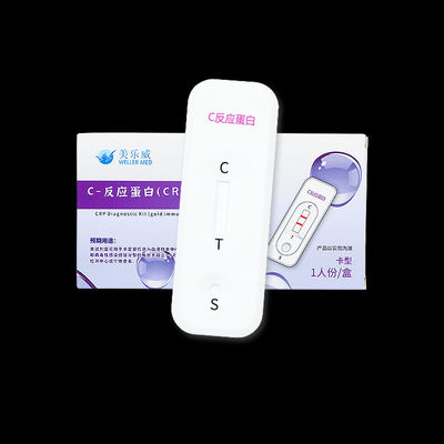 Kit di prova CRP per proteine C-reattive Metodo immunocromatografico in oro colloidale